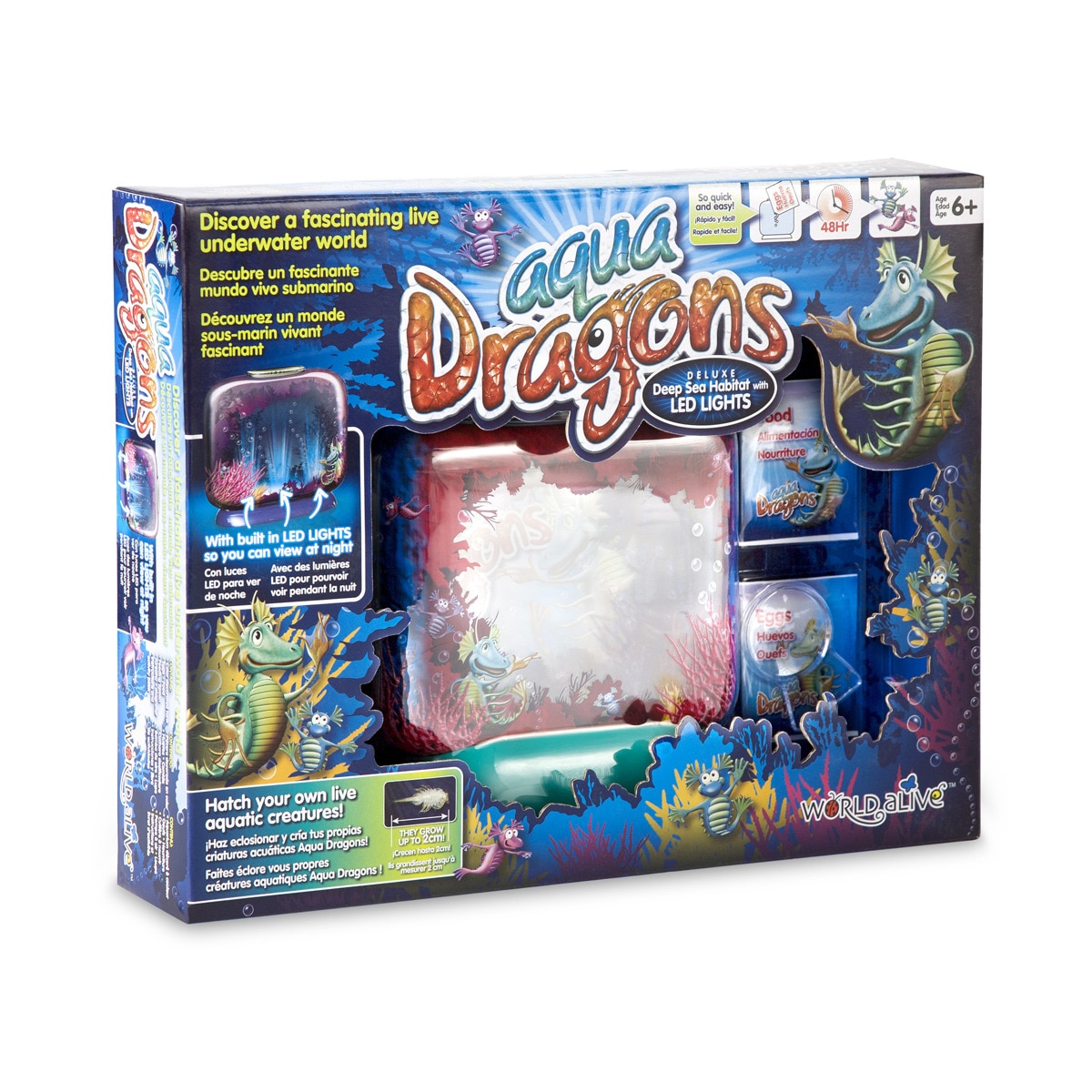 Valuvic - Espacio Marino Con Luces Led Aquadragons