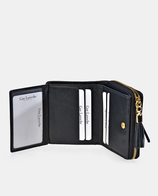 Monedero de mujer Guy Laroche de piel blanca con print serpiente · Guy  Laroche · El Corte Inglés