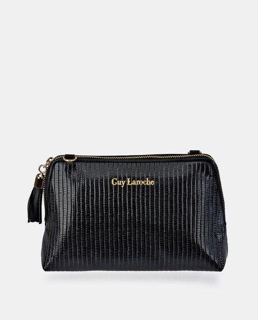 Comprar Bandolera de mujer Guy Laroche en negro con cremallera · Guy Laroche  · El Corte Inglés