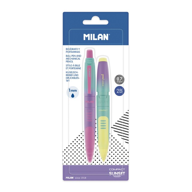 Imagen 0 de Pack con Bolígrafo  y Portaminas Edición SUNSET MILAN Multicolor