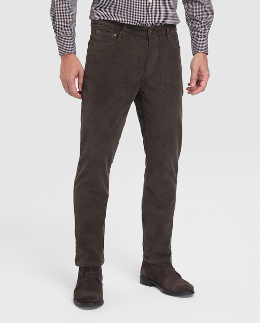 Comprar Pantalón 5 bolsillos básico Unit hombre de pana · Unit · Hipercor