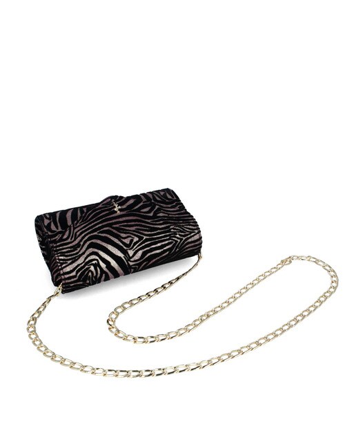 Bandolera mini de fiesta de mujer Menbur de piel caprina con estampado de  cebra en dorado · Menbur · El Corte Inglés