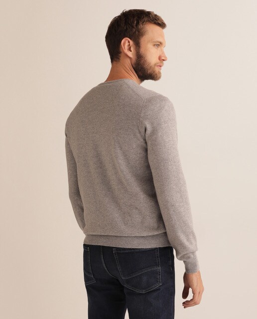 Jersey 100% cashmere de hombre con el cuello de pico · Mirto · El Corte  Inglés