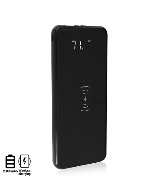 Imagen 0 de Powerbank con carga inalámbrica Qi WP03