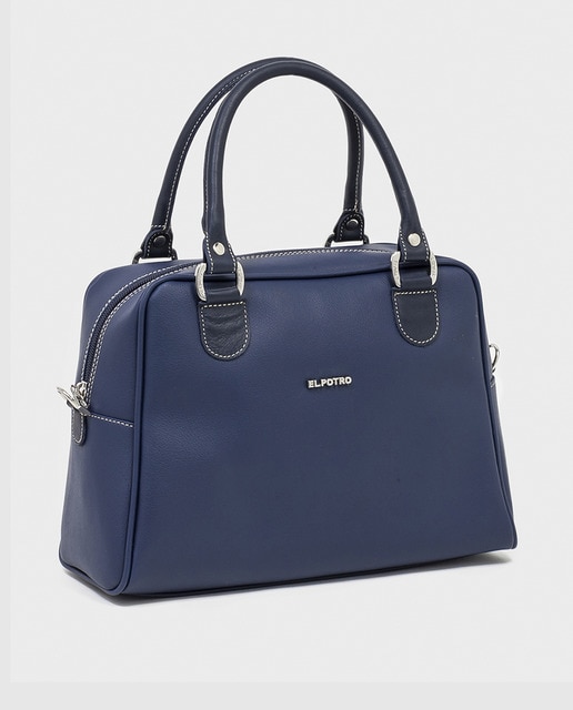 Imagen 0 de Bolso bowlíng de piel