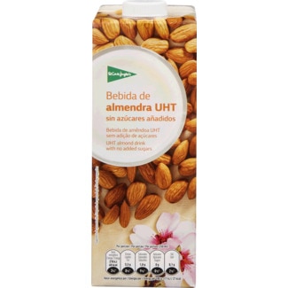 Bebida de Amêndoa sem Açúcares Adicionados 1 L - El Corte Inglés