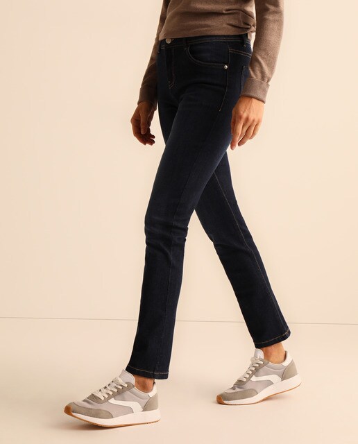 Comprar Vaquero recto de mujer cinco bolsillos · Unit · Hipercor