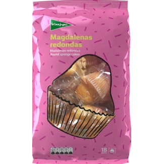 18 Madalenas Redondas embalagem 615 g - El Corte Inglés
