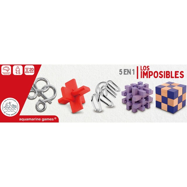 Imagem 0 de Conjunto de quebra Cabeças Os Impossiveis Aquamarine Games