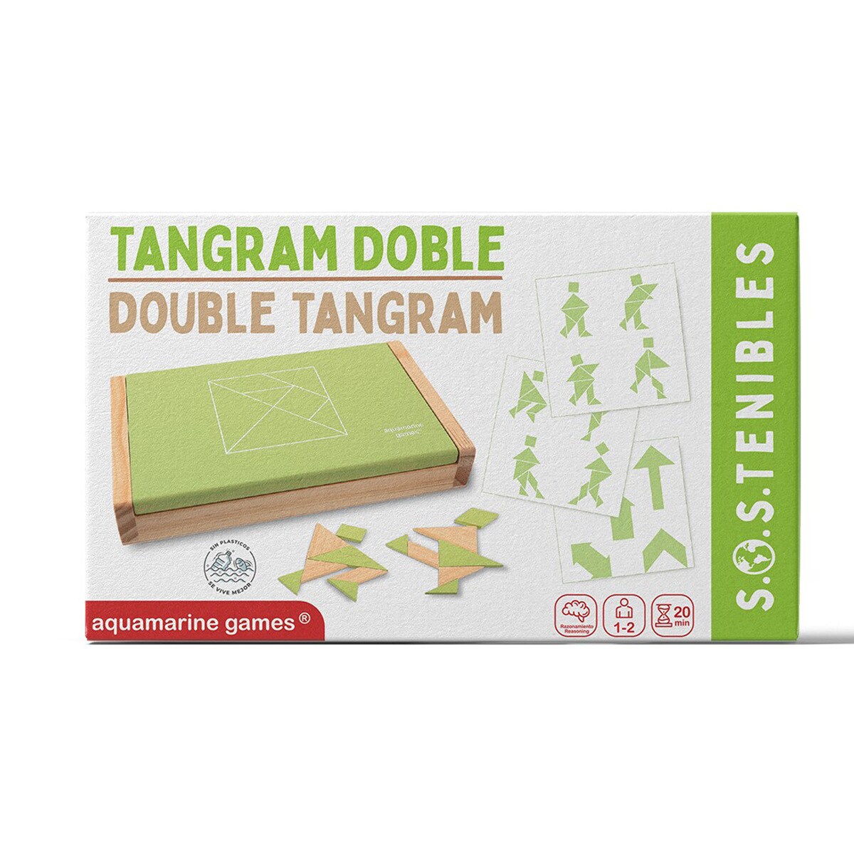 Tangram Doble Aquamarine Games · Aquamarine Games · El Corte Inglés