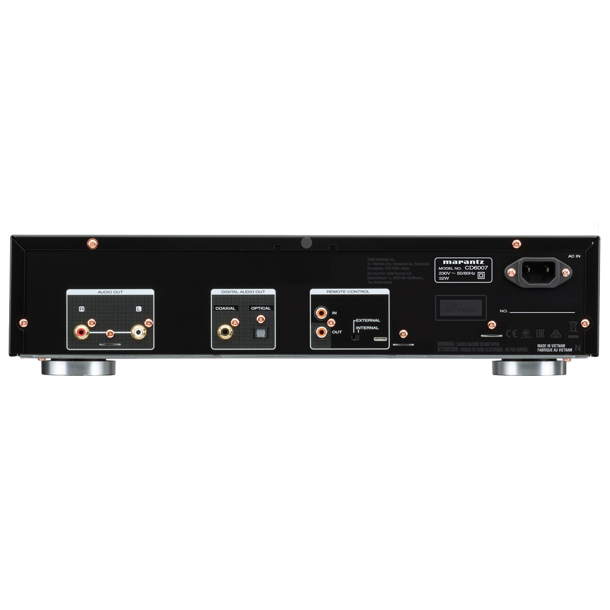 Reproductor de CDs Marantz CD6007 Negro Negro-2