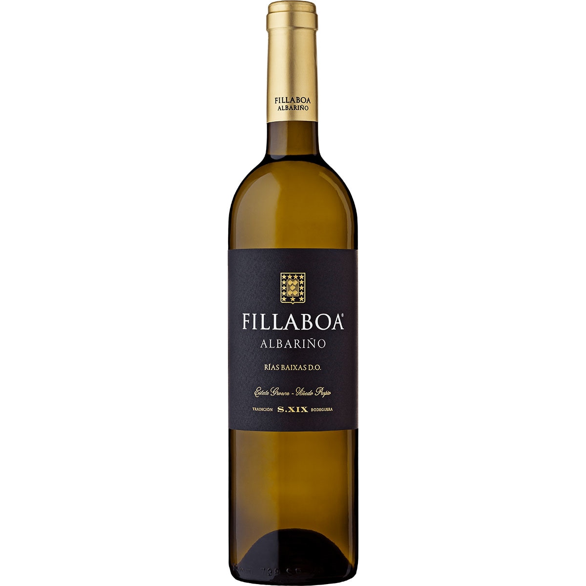 vino blanco albariño DO Rías Baixas botella 75 cl