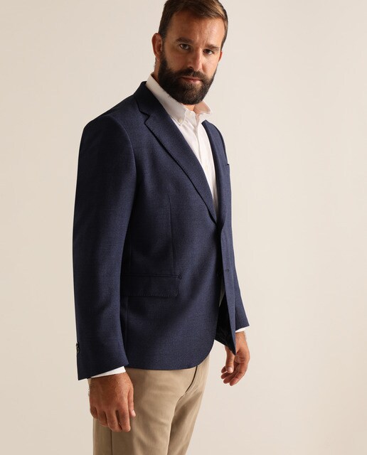 Americana de hombre de saco azul tallas grandes · Emidio Tucci · El Corte  Inglés