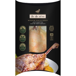muslo de pato en confit estuche 200 g - Ile De Reve