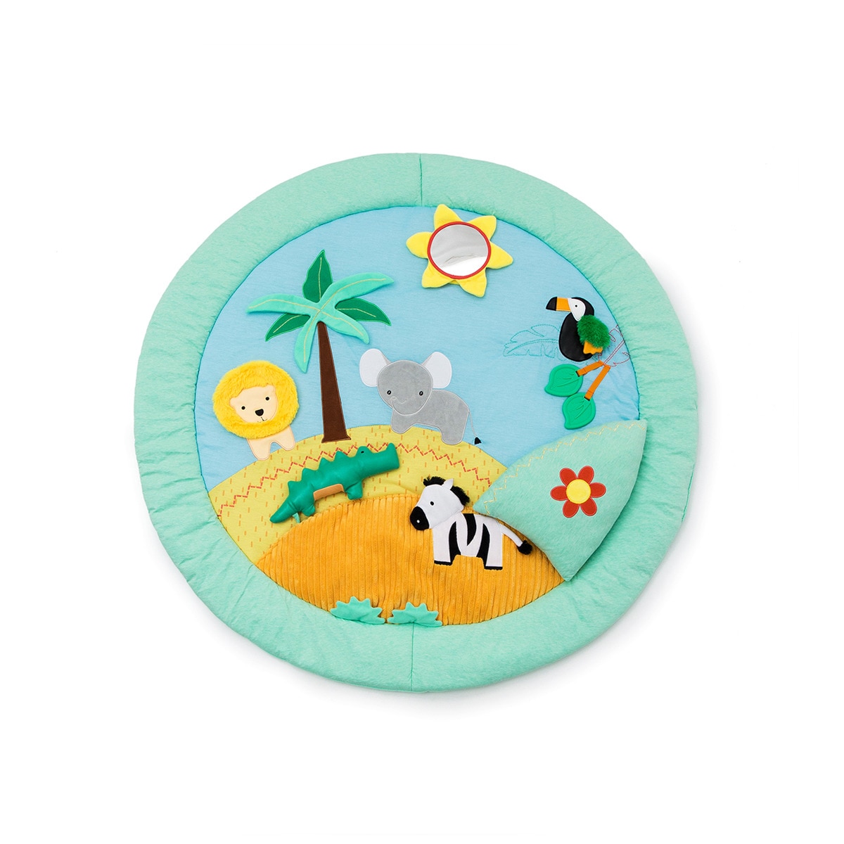 Babytolove - Alfombra De Juego Infantil Baby To Love Playmat Jungle Multicolor