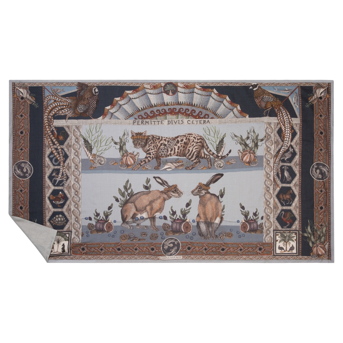 Lenço Fortuna Box Estampado-1