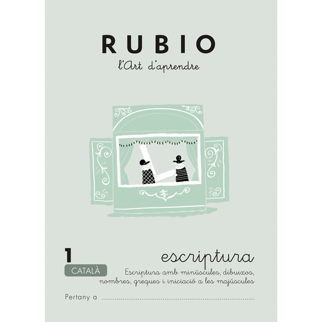 Imagem 0 de Escriptura RUBIO 1 (català) (Capa mole)