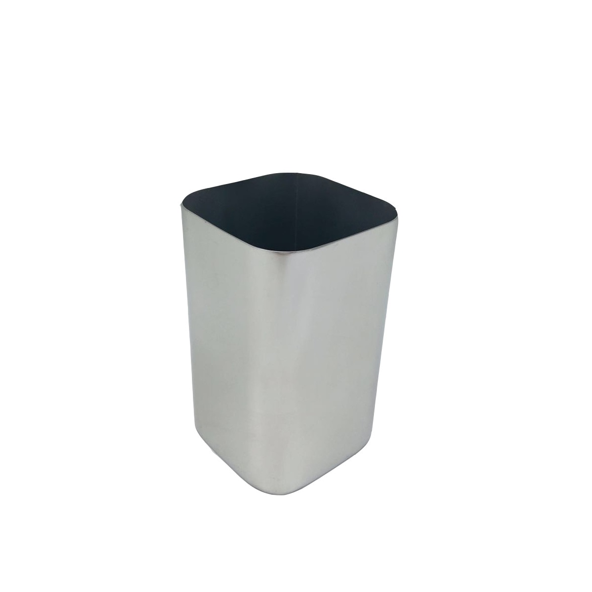 Copo porta-escovas para bancada Chrome Aço-1