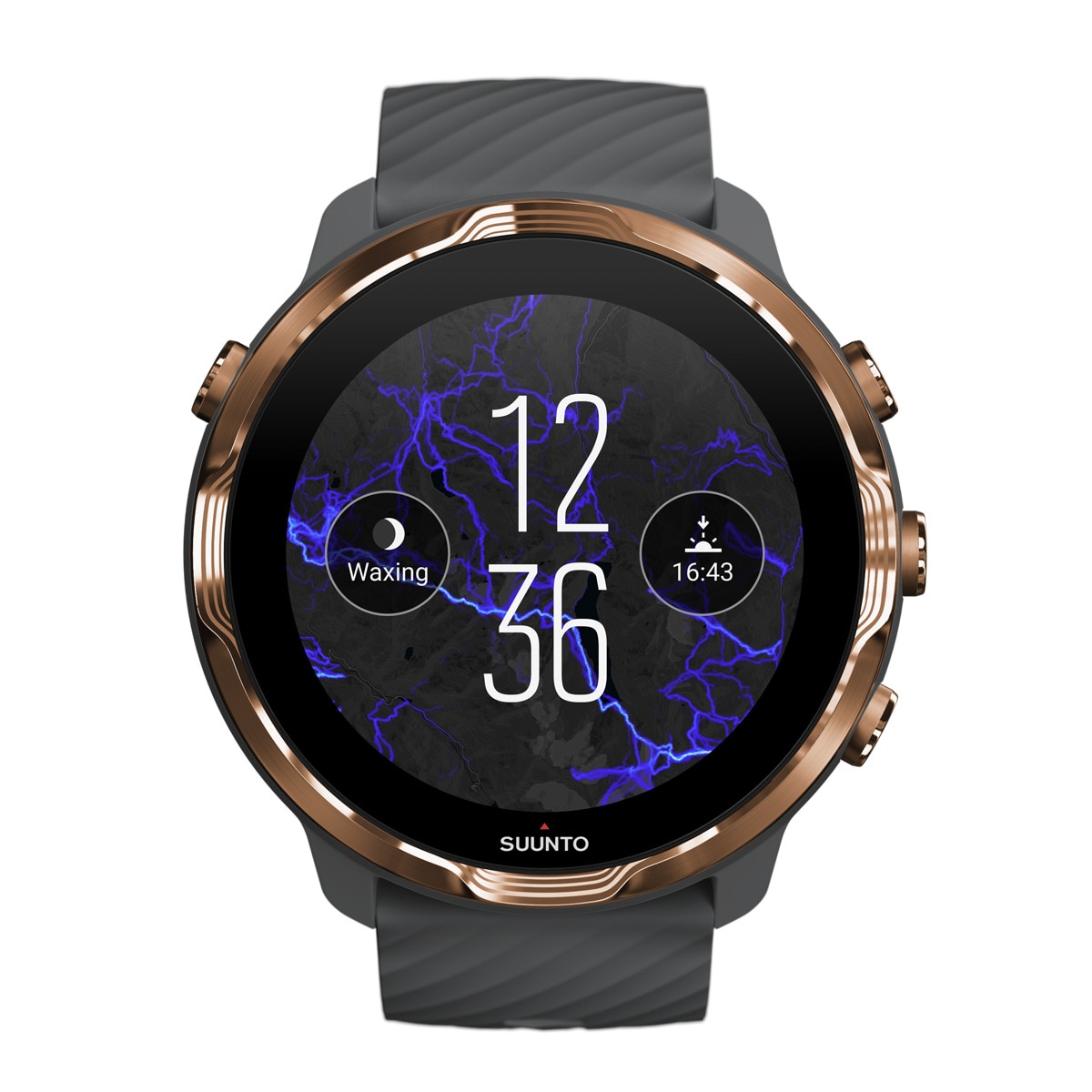 Relógio Desportivo com GPS 7 Cinzento / Dourado-15