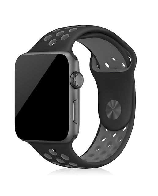 Imagen 0 de Correa deportiva de silicona compatible iWatch 38mm / 40mm Talla S/M