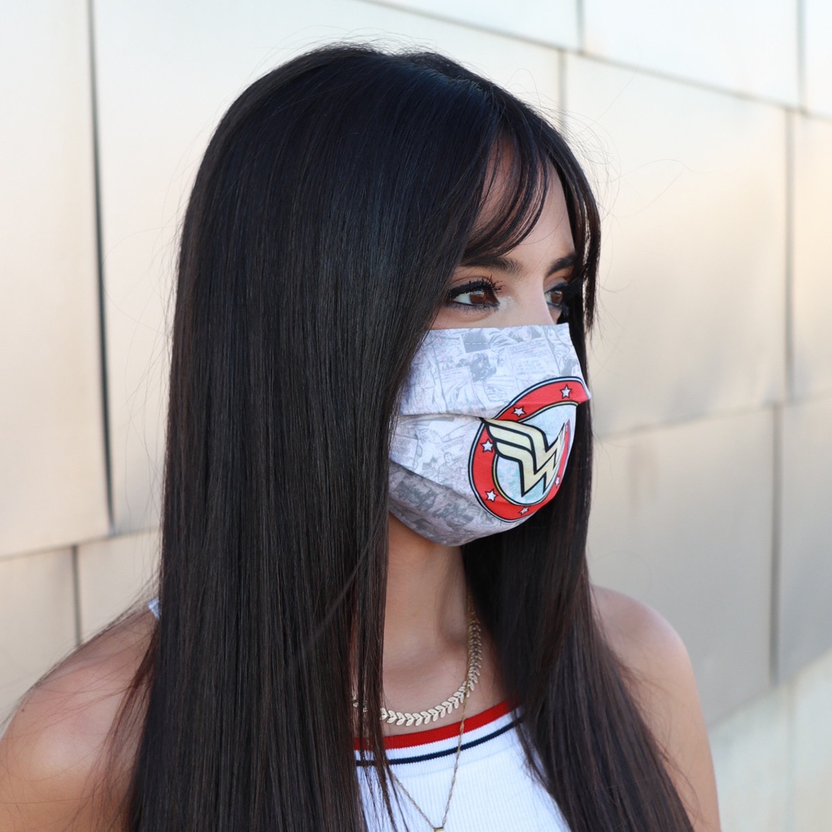 Mascarilla higiénica DC Cómics Wonder Woman Logo 2