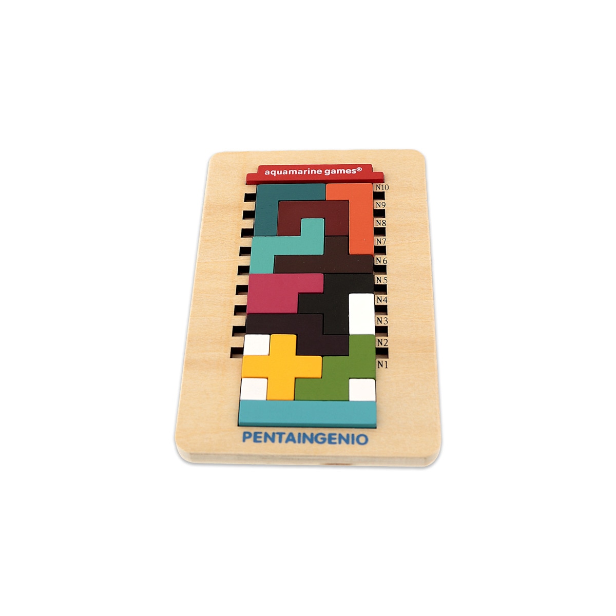 Aquamarine Games - Chess, Draughts and Backgammon in Carry Case