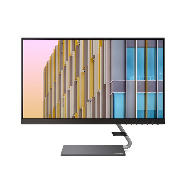 Monitor LENOVO - Monitor PC Q24h-10 60,45 Cm (23,8") QHD IPS, FreeSync, Altavoces Integrados