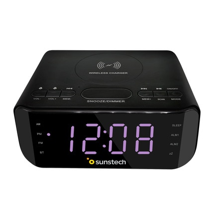 reloj despertador sunstech