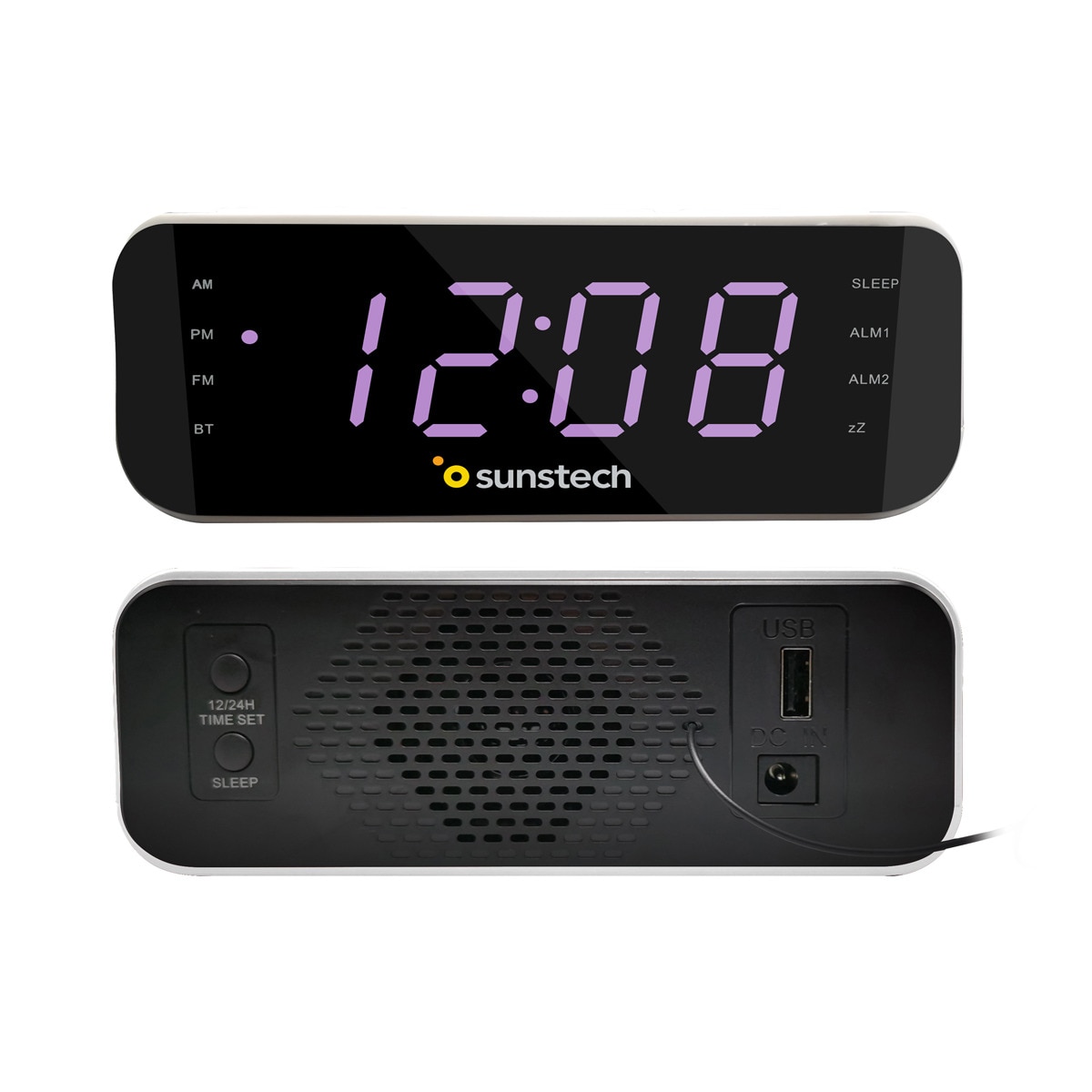 reloj despertador sunstech