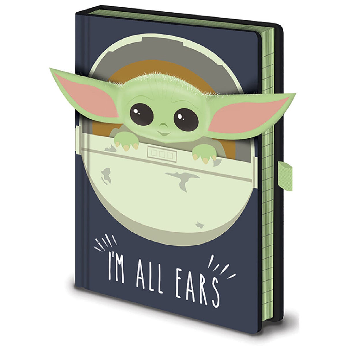 Cuaderno A5 Star Wars The Mandalorian Baby Yoda · Pyramid