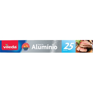 Papel de Alumínio embalagem 25 m - Vileda