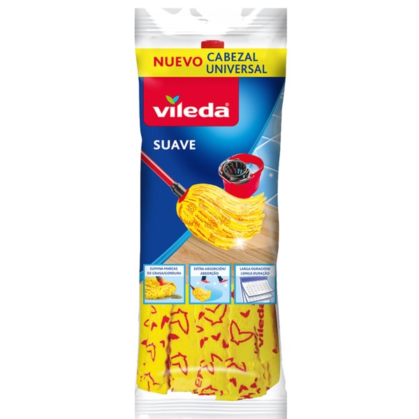 Recarga de Esfregona Ultra Resistente Suave embalagem 1 unidade