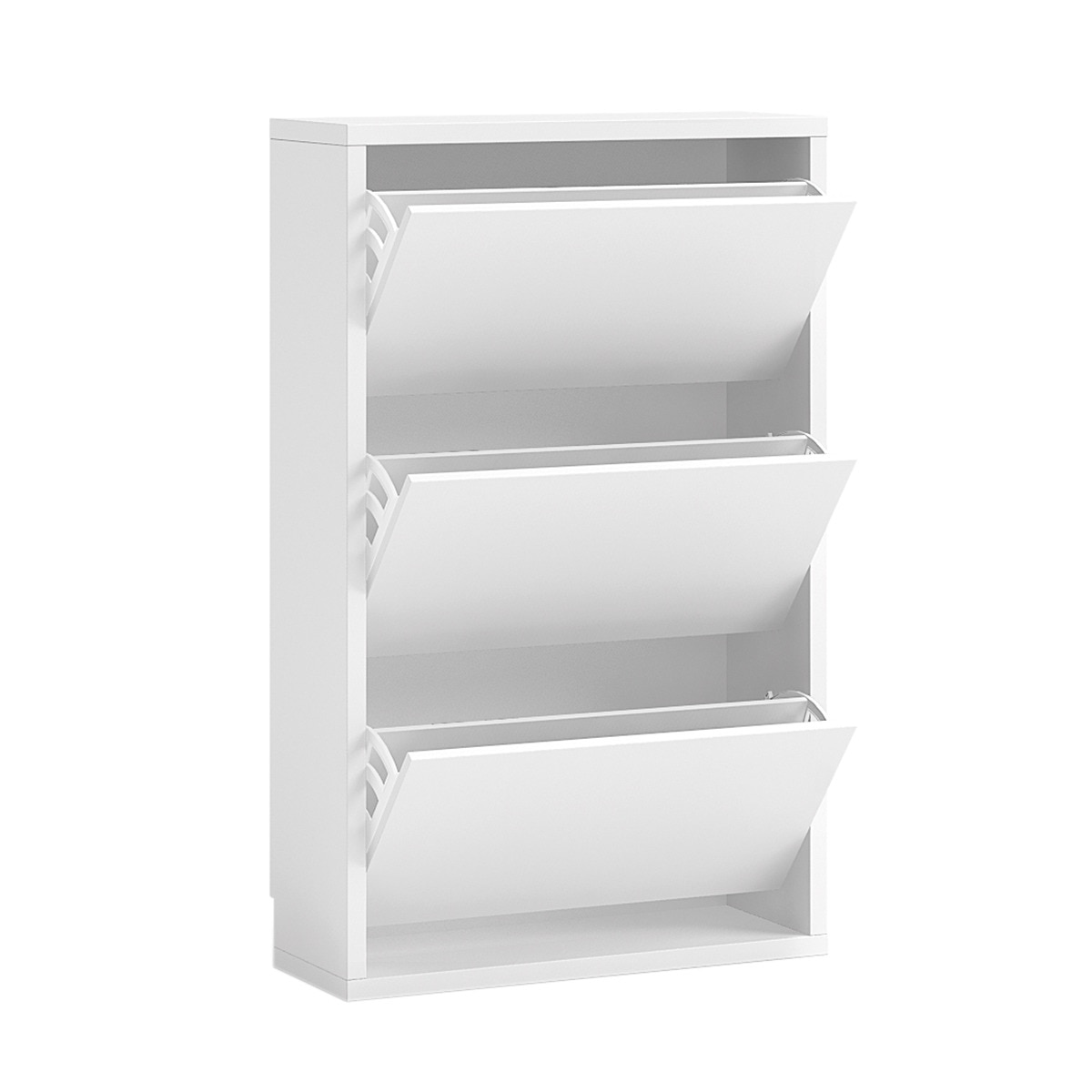 Sapateira com 3 Compartimentos Abatíveis Noel Branco-2