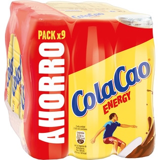 batido de cacao pack 9 botellas 1692 ml - Colacao Energy