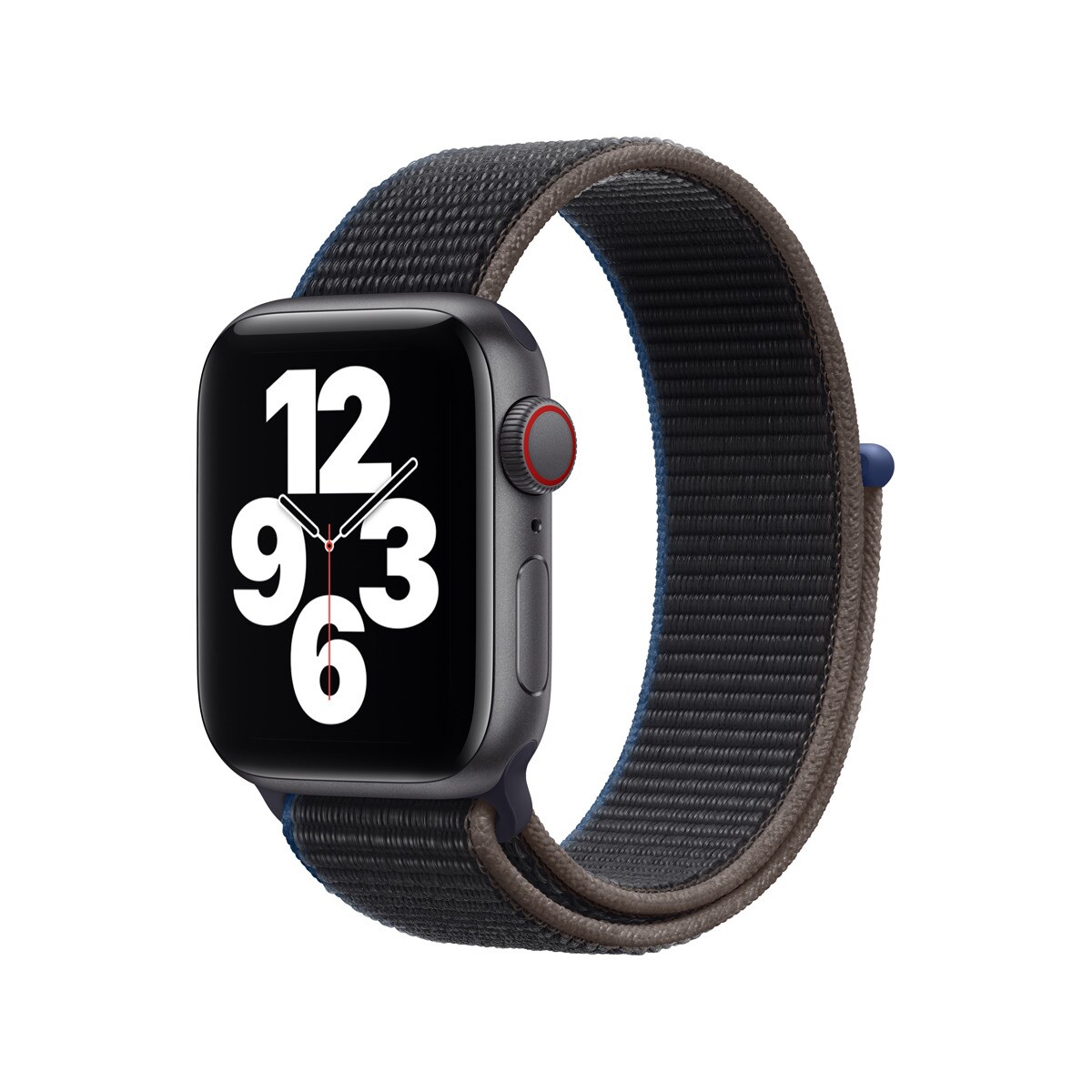 Apple - Watch SE GPS + Cellular, 40 Mm Caja De Aluminio En Gris Espacial - Correa Loop Deportiva En Color Carbón