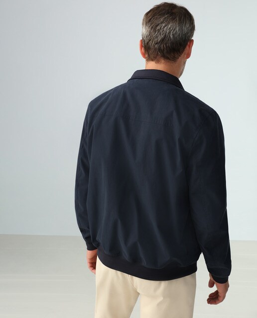 Cazadora tipo bomber de hombre azul con tres bolsillos · Lloyd's · El Corte  Inglés