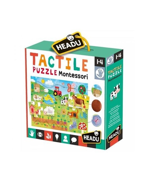 Imagem 0 de Puzzle Tactile Montessori Headu
