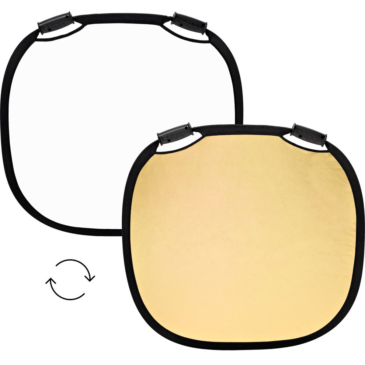 Reflector plegable Profoto Gold/White M Negro-1