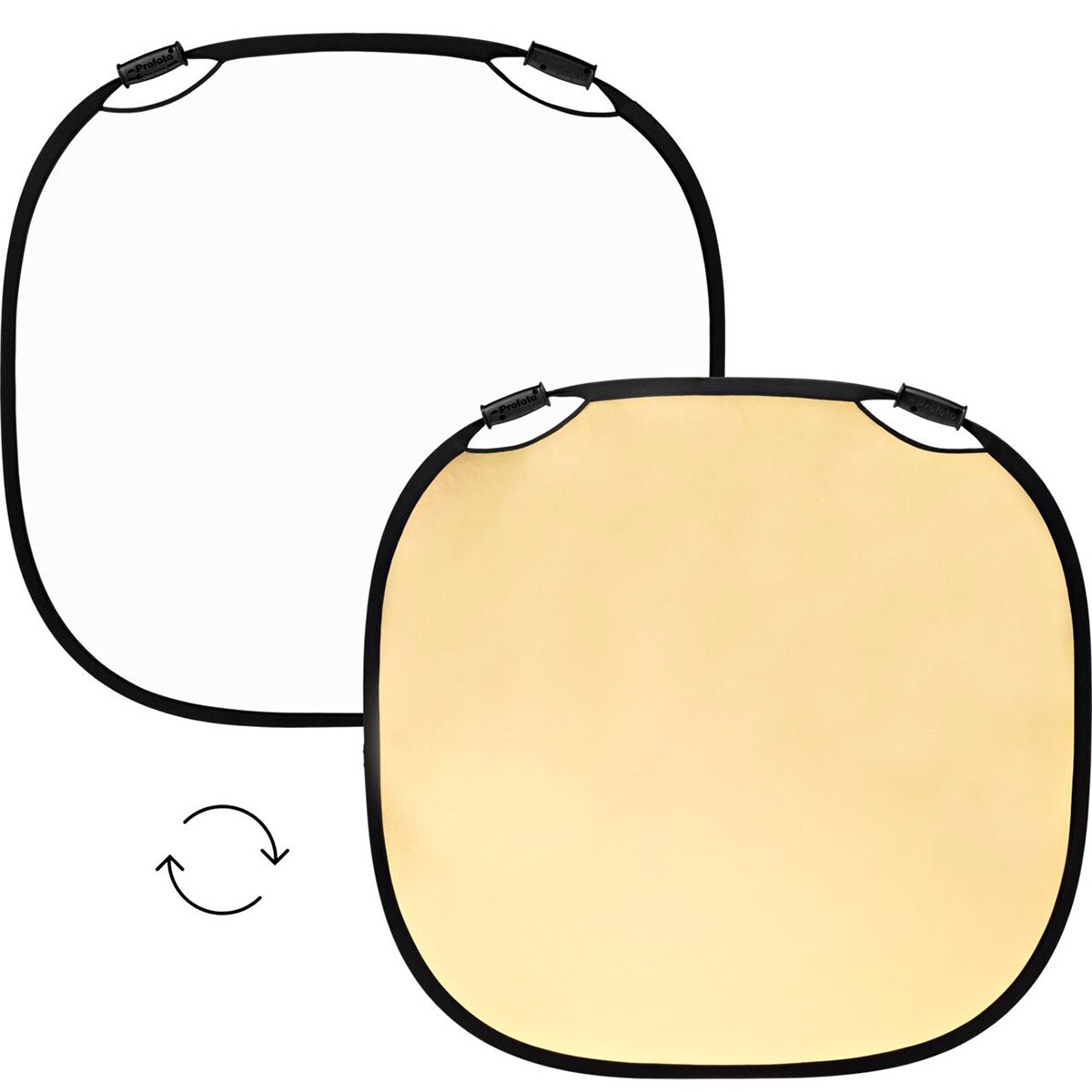 Reflector plegable Profoto Gold/White L Negro-1