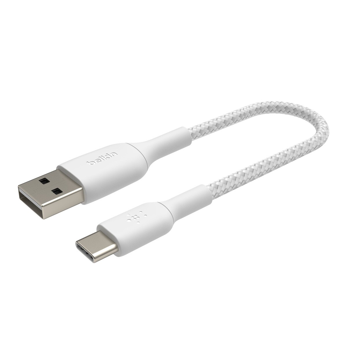 Cable trenzado Belkin BOOST CHARGE USB-A a USB-C blanco de 2 metros Blanco-6