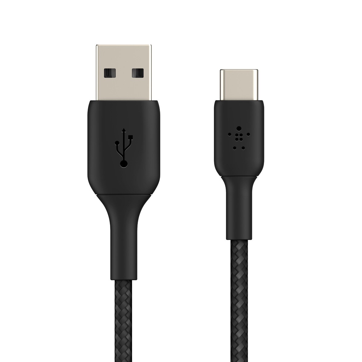 Cable trenzado Belkin BOOST CHARGE Lightning a USB-A negro de 3 metros Negro-1
