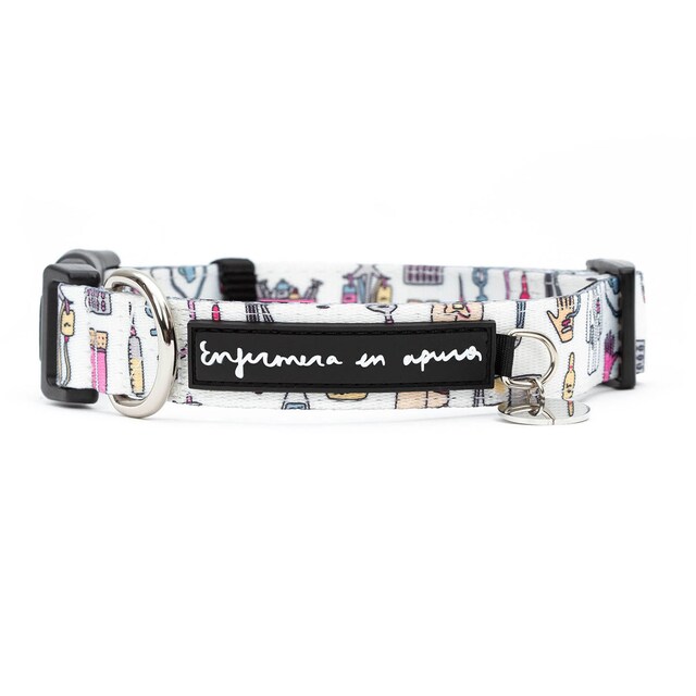 Imagen 0 de Collar Enfermera en Apuros Perro Cosas de Enfermeros Talla M