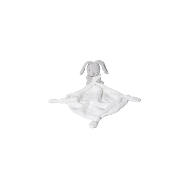 Imagen 0 de Doudou Artesavi conejito gris con manta blanca
