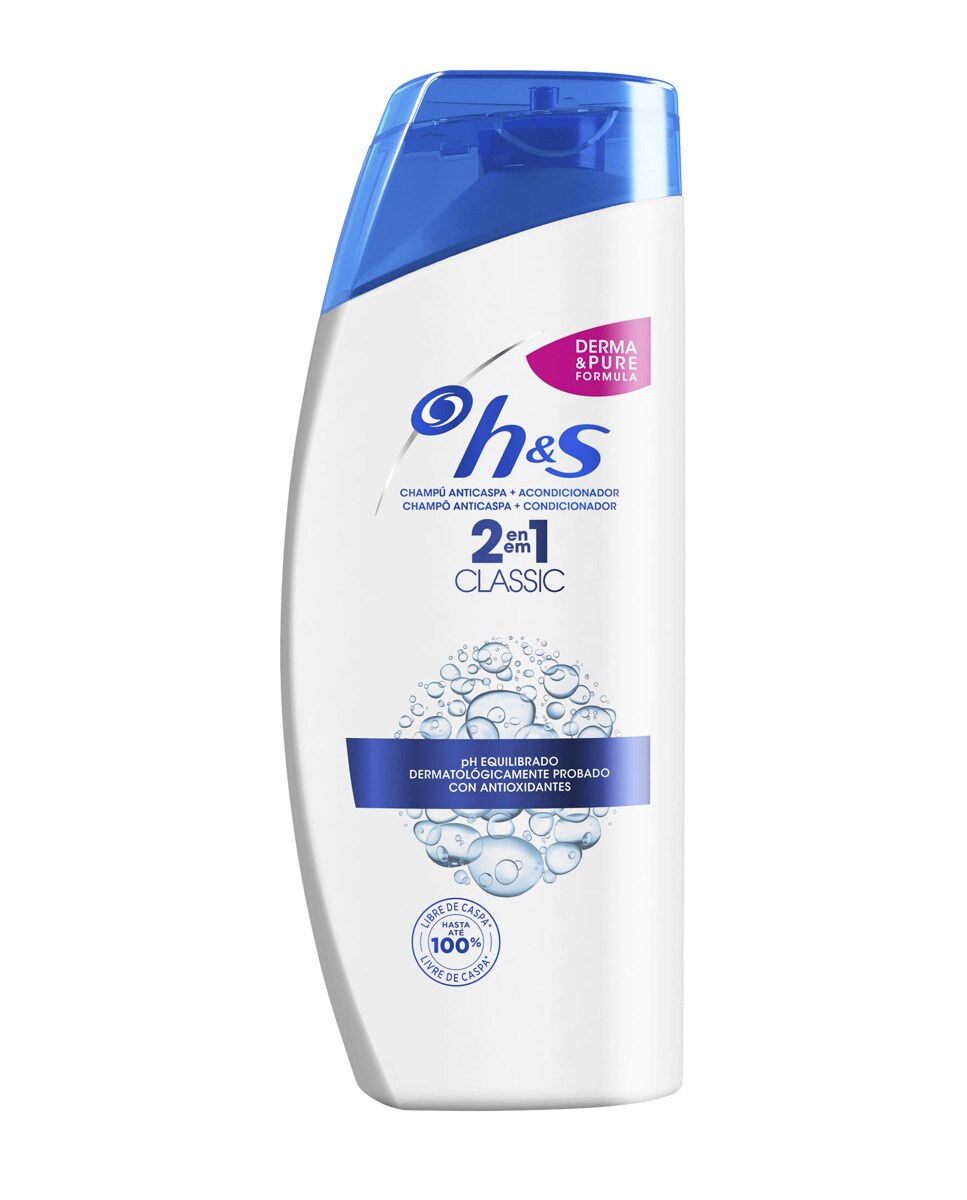 HEAD & SHOULDERS - H&S Champú Anticaspa 2 En 1 Classic 540u00a0mlu00a0
