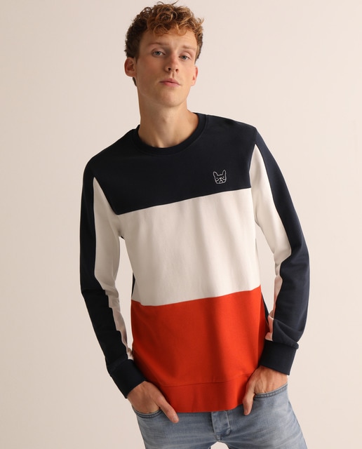 Sudadera de hombre azul