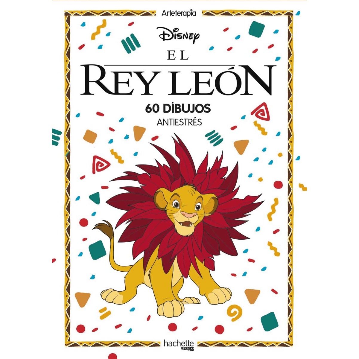 Imagem 0 de Arteterapia. El rey león (Capa mole com abas)