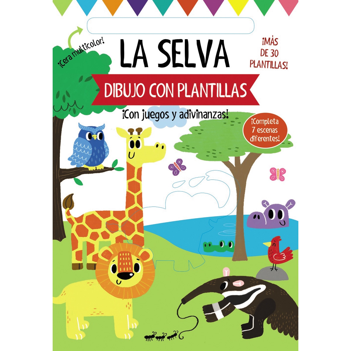 Imagem 0 de Dibujo con plantillas. La selva