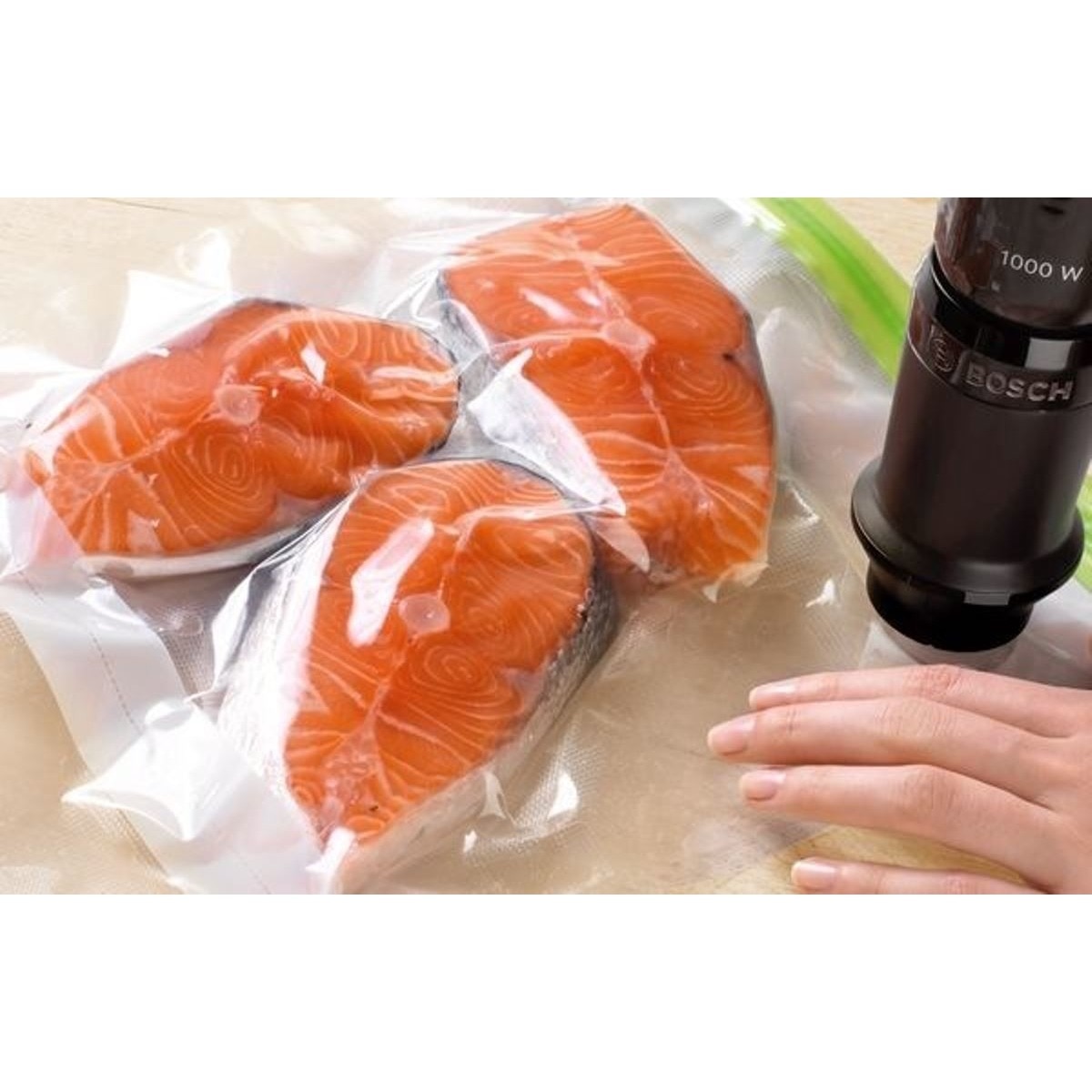 Acessório Sacos de Vácuo Bosch MSZV0FB3 Sous Vide - 10 Unidades Transparente-3