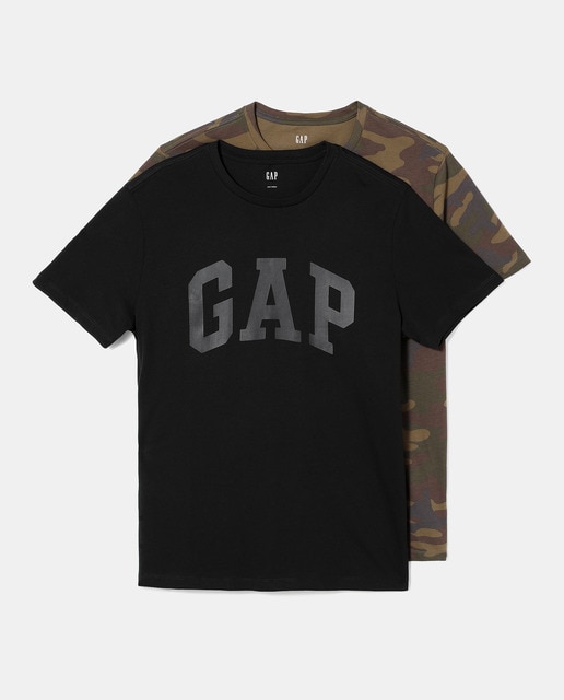 Pack de dos camisetas de hombre varios colores de manga corta · GAP · El  Corte Inglés