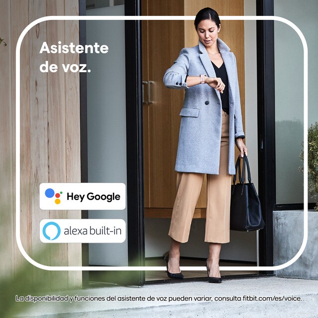 Comprar Fitbit Versa 3 Aluminio Dorado/ Rosa Smartwatch de salud y forma  física · Hipercor